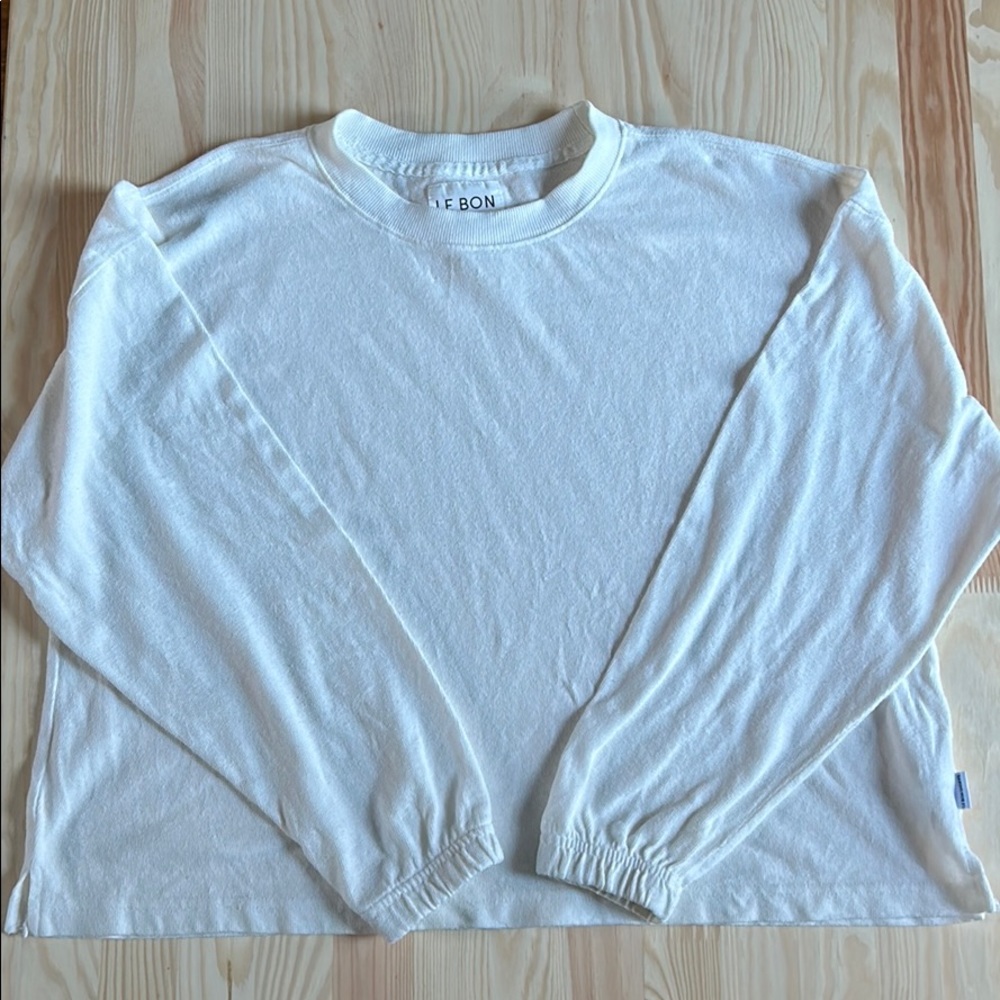 Le Bob Shoppe Naturelle White size Small